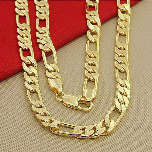24K Gold Plated Retro Necklace Korean Style