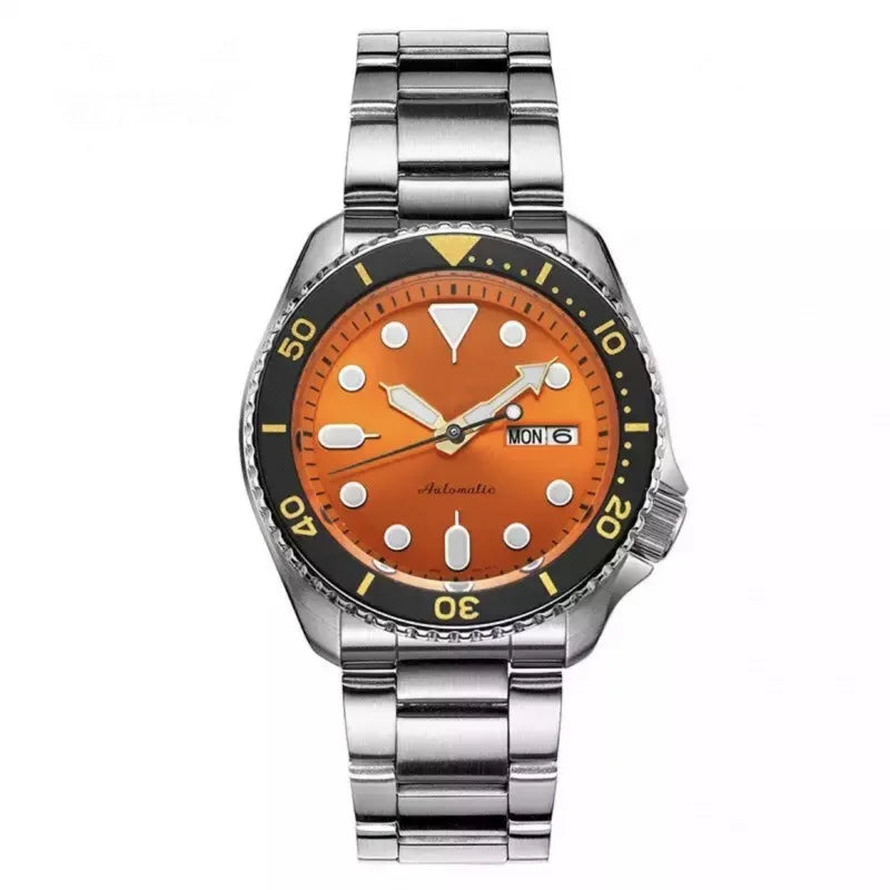 2026 Luxury Retro Diver Style Sport Watch for Men – 3ATM Waterproof, Date Display, Black Quartz Chrono Look