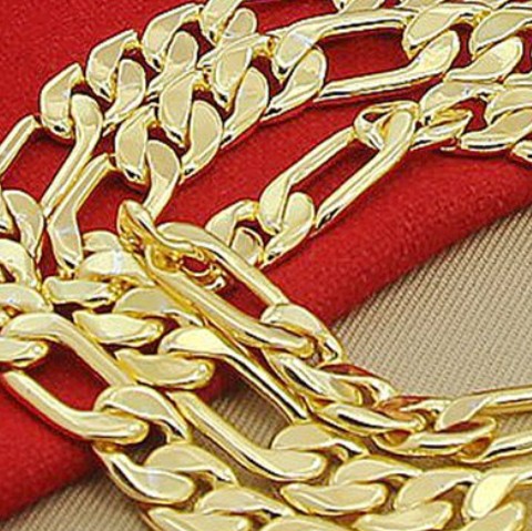 24K Gold Plated Retro Necklace Korean Style